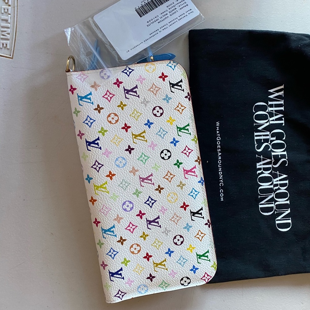 Louis Vuitton multicolored wallet